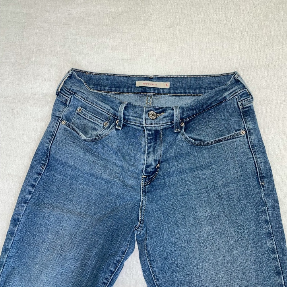 Levi’s 505 straight leg jeans